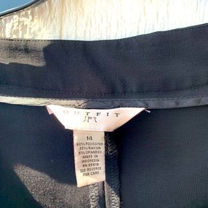 Women’s Black Maxi Skirt - sz 14 -   $18